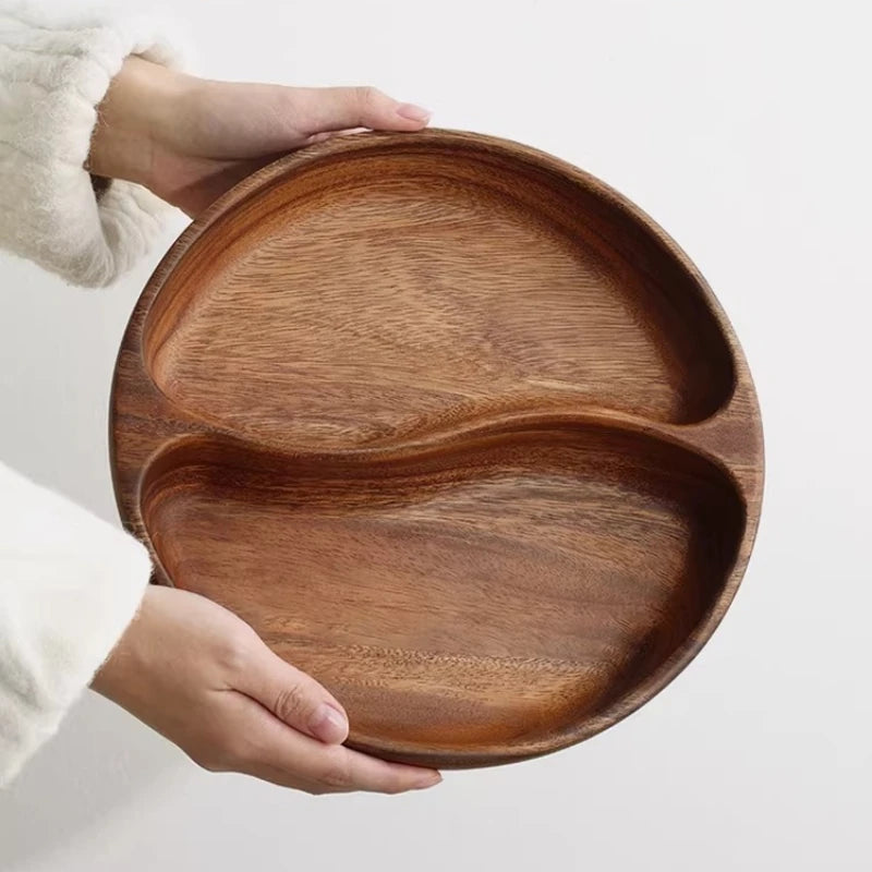 Japanese Style Wooden Fruit Plate