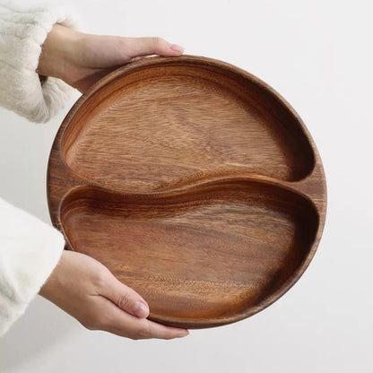 Japanese Style Wooden Fruit Plate