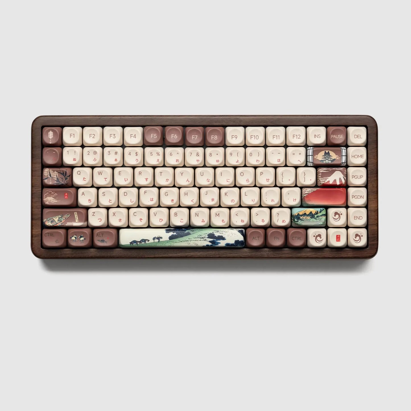 Mechanical Keyboard Wooden Case