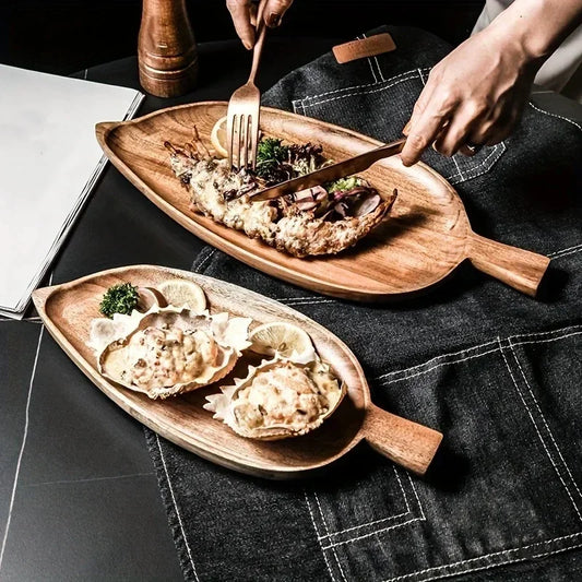 Natural Wood Kitchen Tray