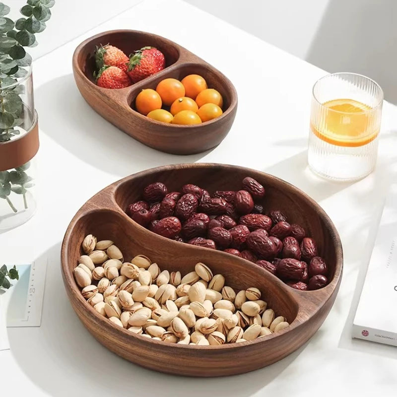 Japanese Style Wooden Fruit Plate
