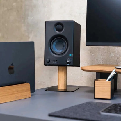 Wooden Desktop Speaker Stand