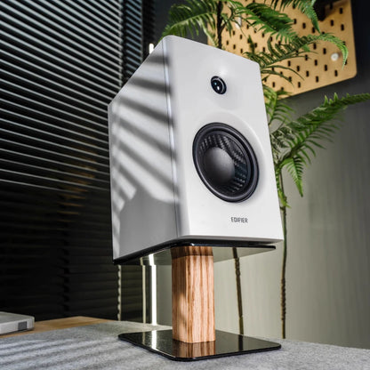 Wooden Desktop Speaker Stand