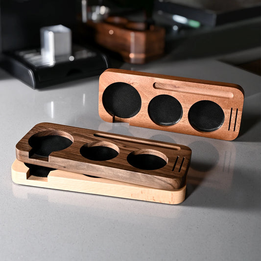 Nordic Walnut Tamper Station