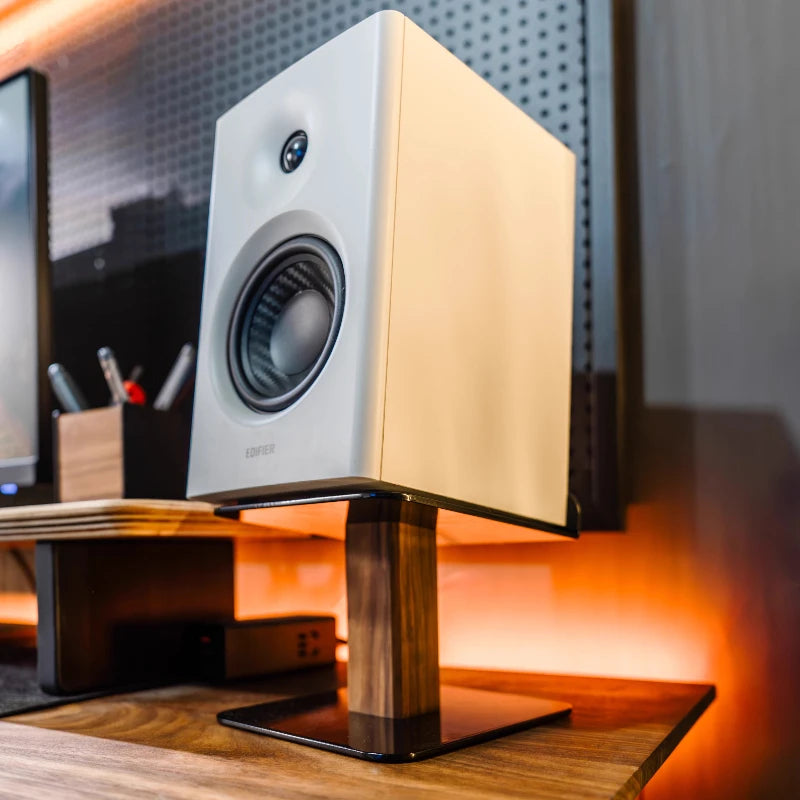 Wooden Desktop Speaker Stand