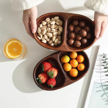 Japanese Style Wooden Fruit Plate