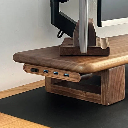 Walnut USB Hub