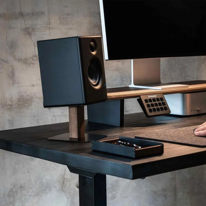 Wooden Desktop Speaker Stand