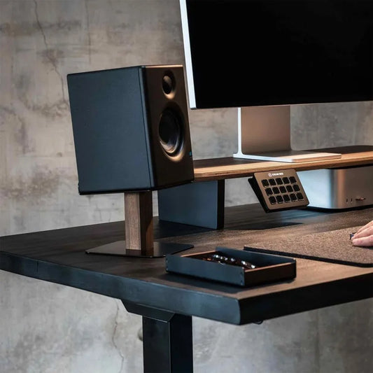 Wooden Desktop Speaker Stand